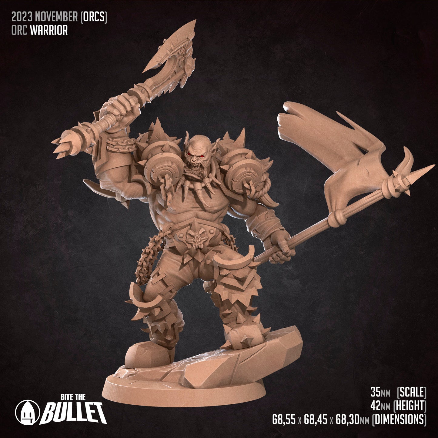 Flag Bearer Orc Barbarian