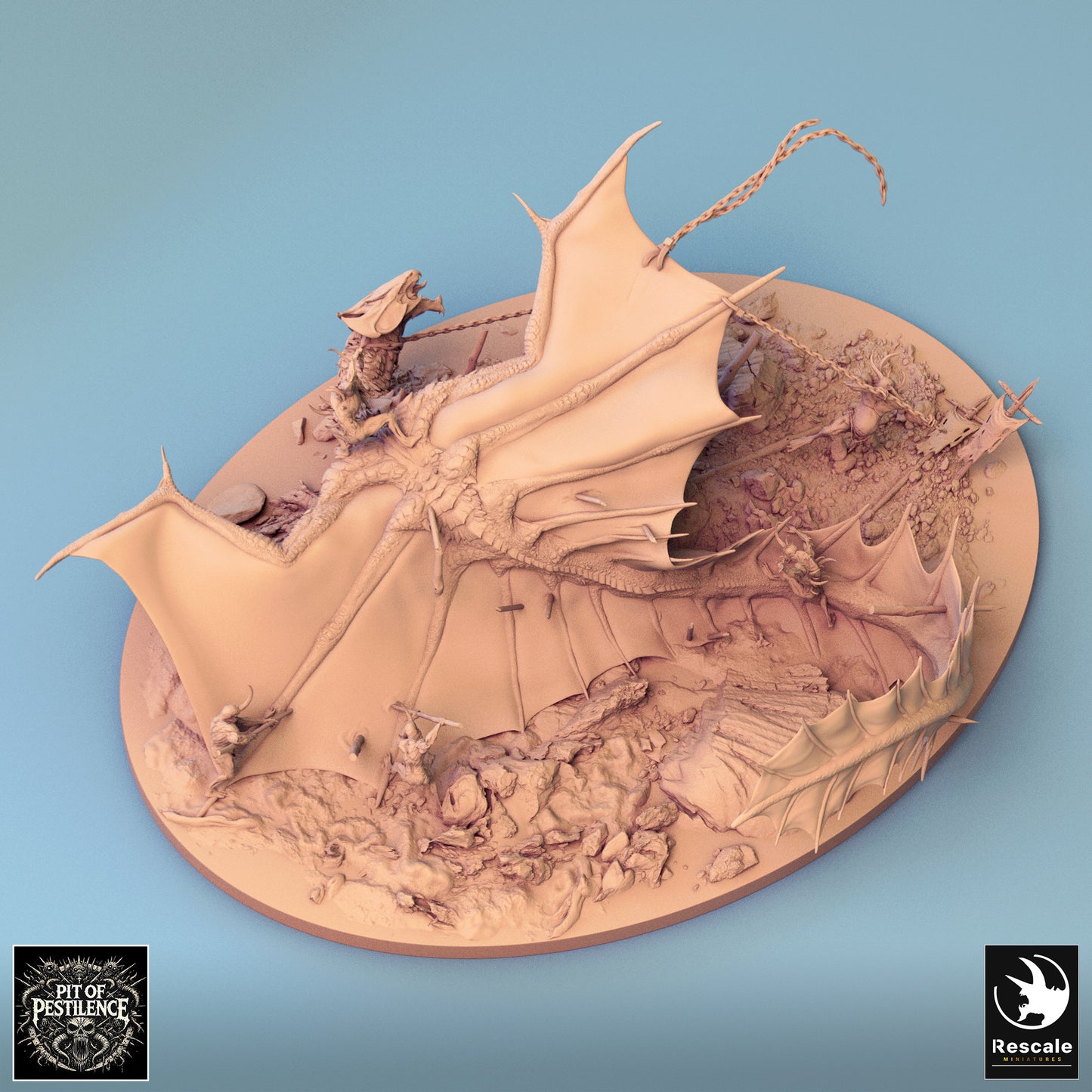 Brass Dragon - Pestilence - Diorama