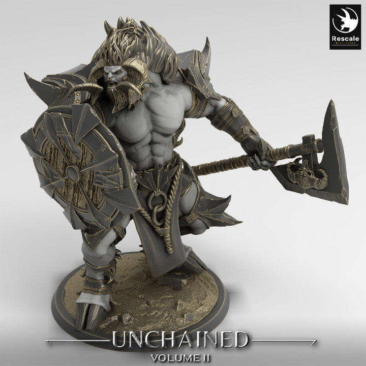 Unchained - Minotaur - Guard - Axe