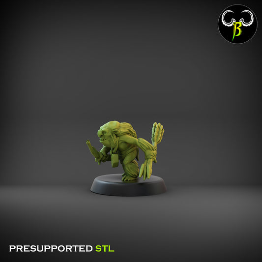 CB - Rune Trog Bowman 12 - Ogre Tribe