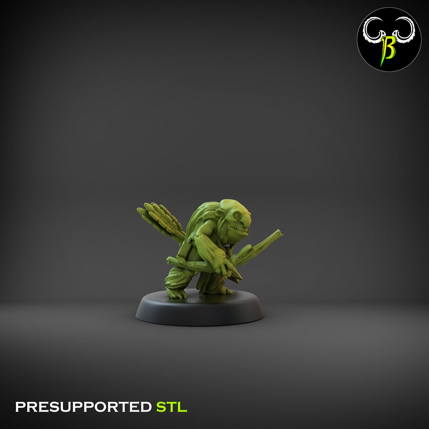 CB - Rune Trog Bowman 12 - Ogre Tribe