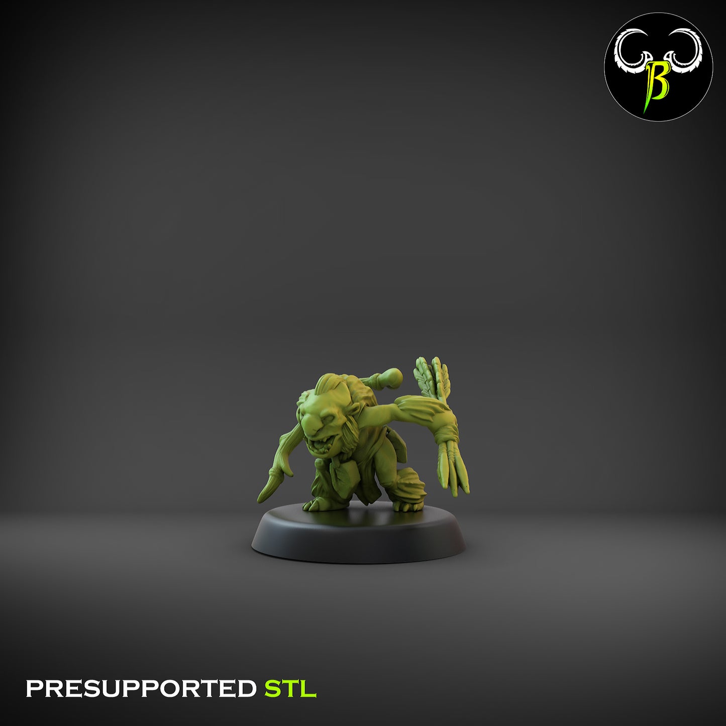 CB - Rune Trog Bowman 1 - Ogre Tribe