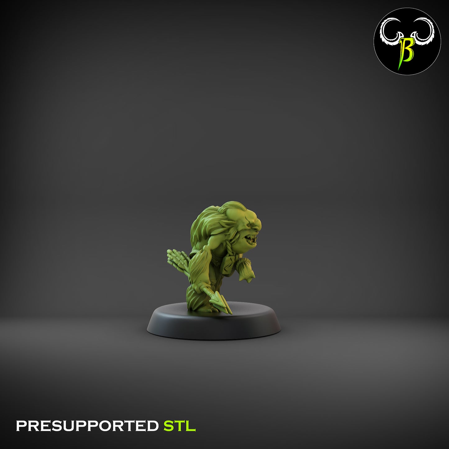 CB - Rune Trog Bowman 5 - Ogre Tribe