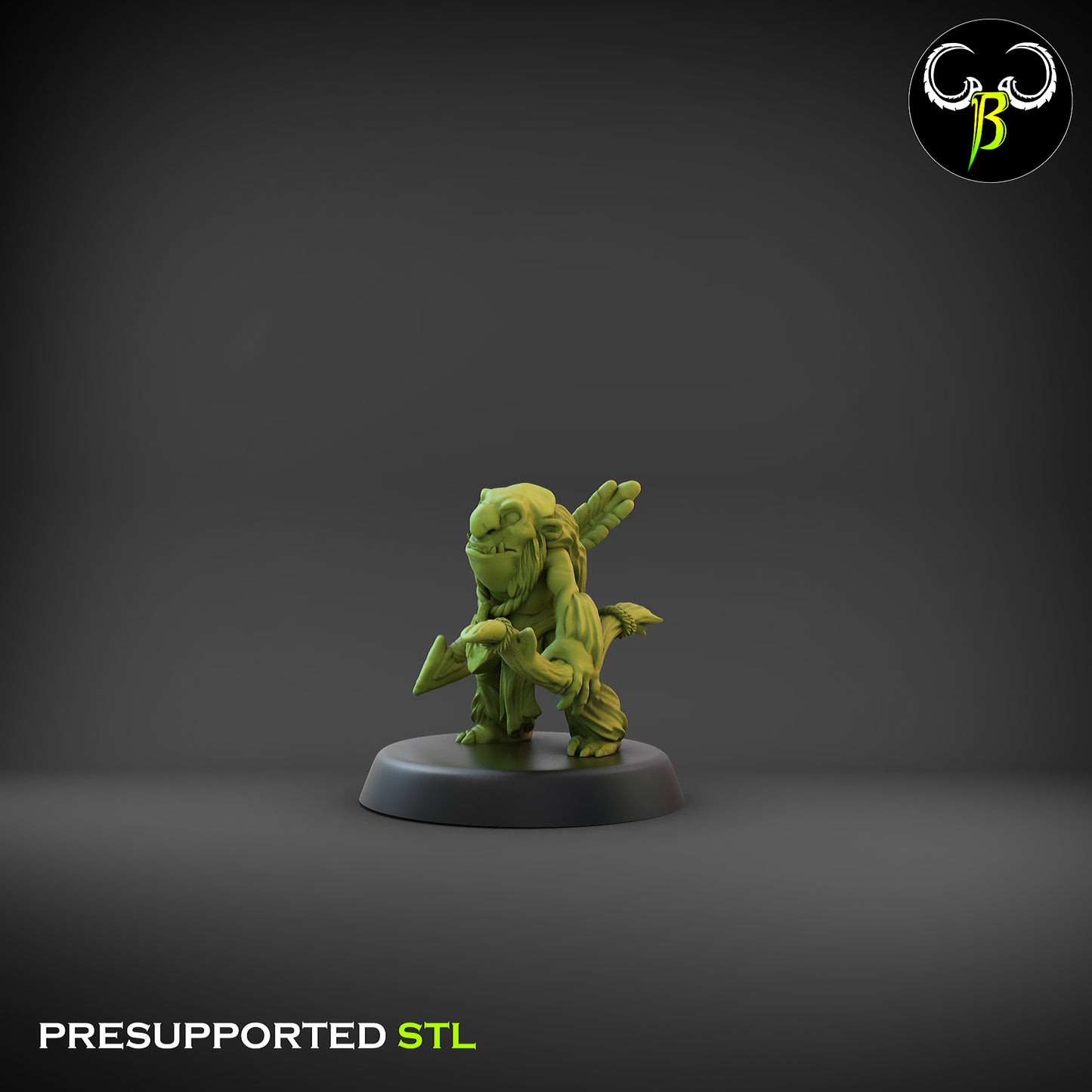 CB - Rune Trog Bowman 8 - Ogre Tribe