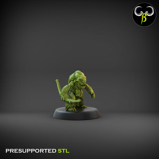 CB - Rune Trog Bowman 9 - Ogre Tribe