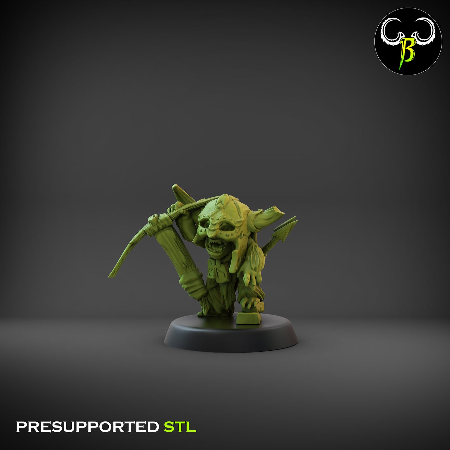 CB - Rune Trog Leader - Bowman - Ogre Tribe