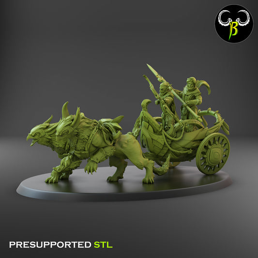 CB Dune Dancers - Sand Chariot - Gryph Rider Chariot -1