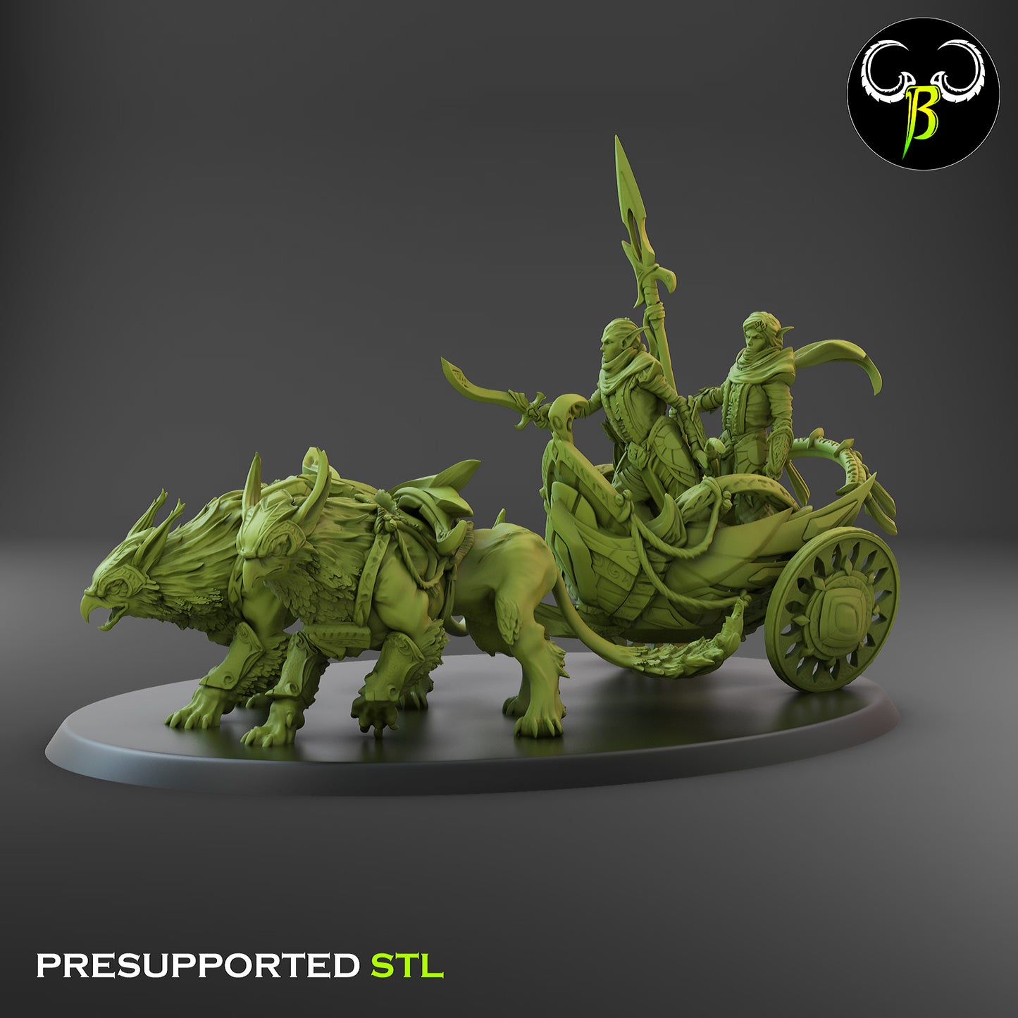 CB Dune Dancers - Sand Chariot - Gryph Rider Chariot -2