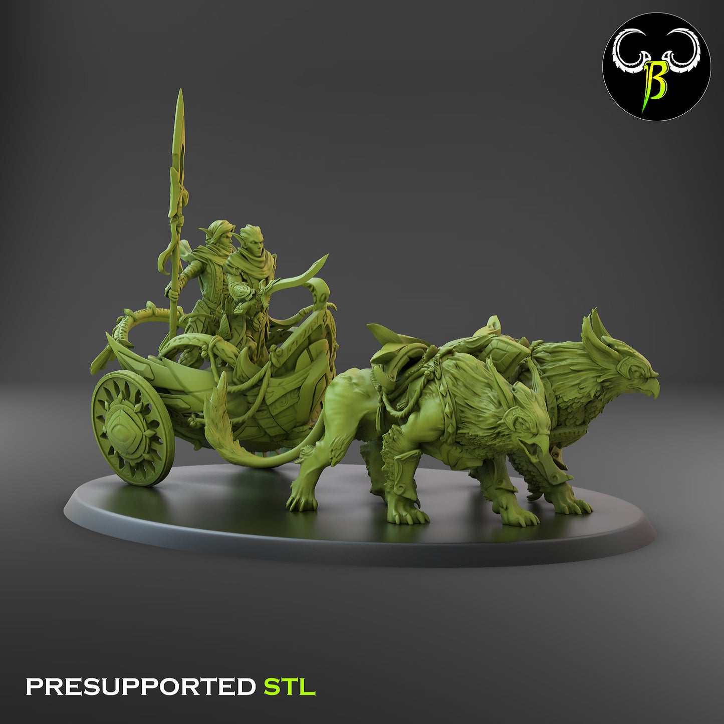 CB Dune Dancers - Sand Chariot - Gryph Rider Chariot -2