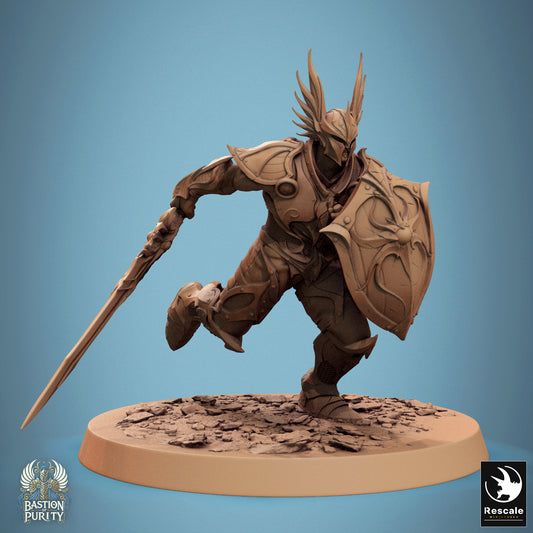 Sentinel of Aetherium - Sword and Shield