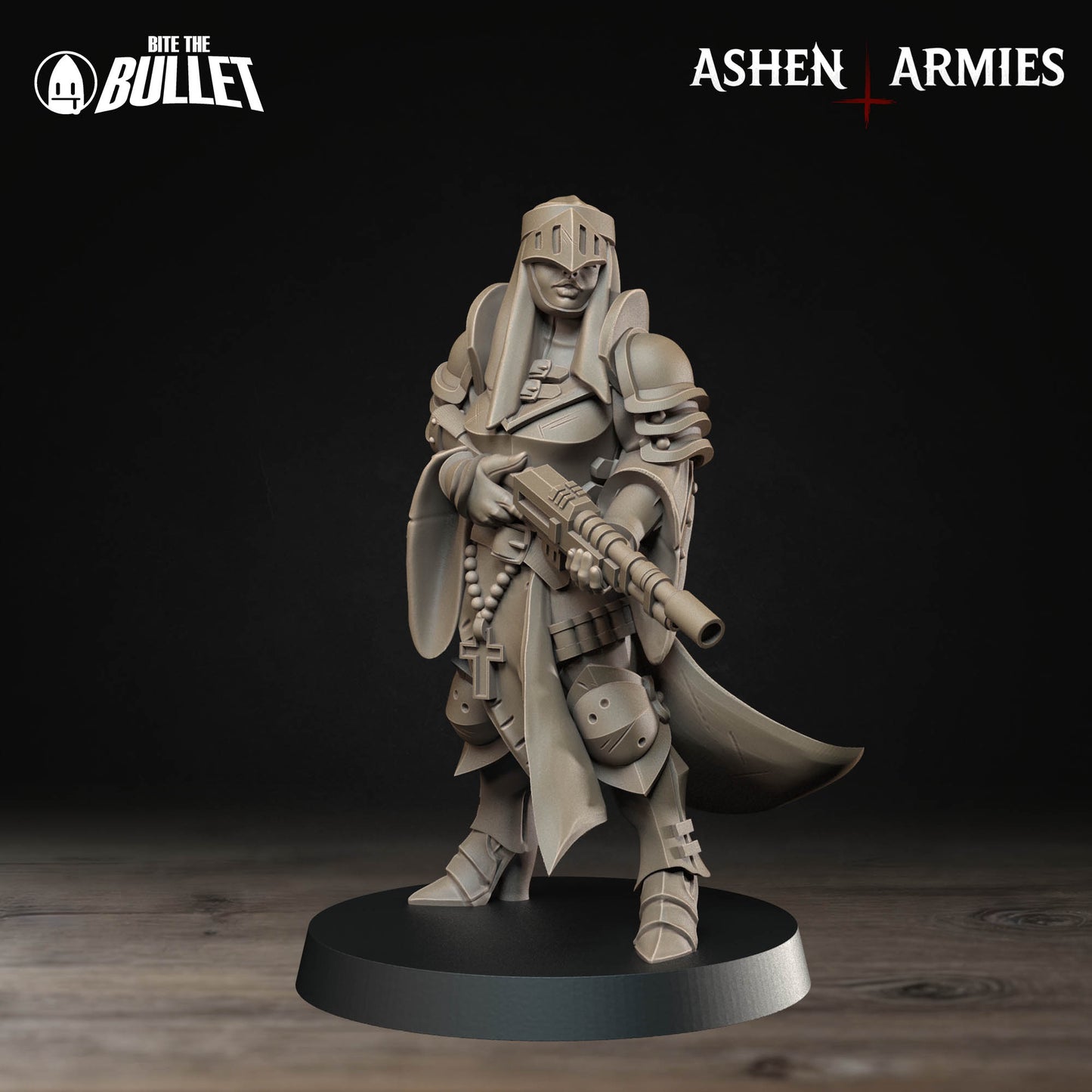Ashen Armies: Sanctified Legion - Sniper Priest, Rifle