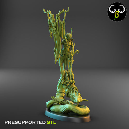 Male Soul Reaver - Mounted - Banner