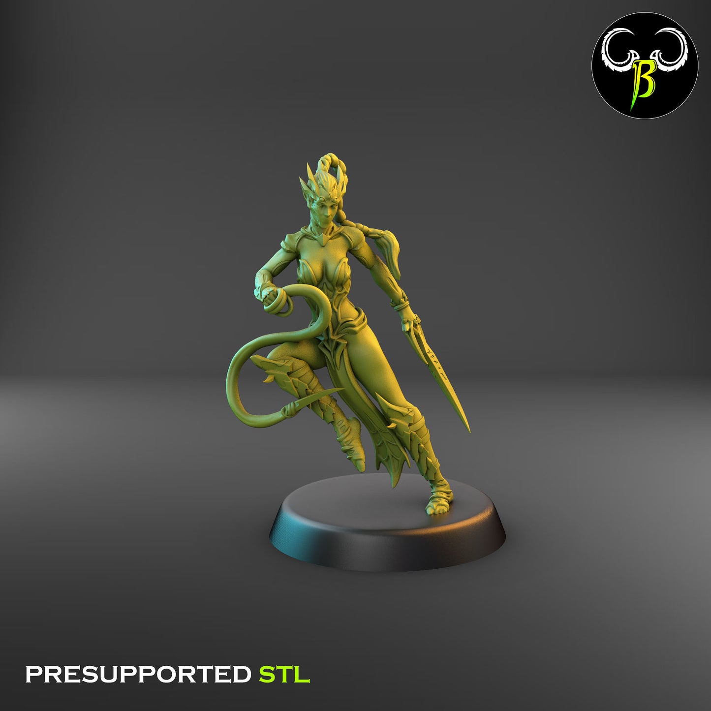 Dark Elf Female Whip Cultist of the Web 6