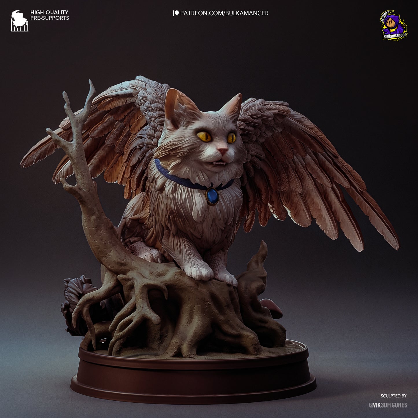 Baldur's Gate 3 - Winged Cat Tara
