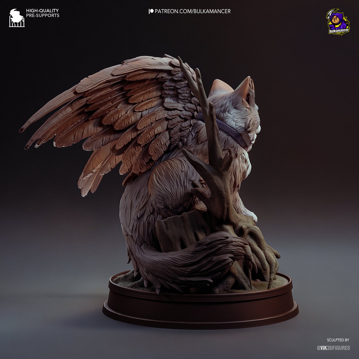 Baldur's Gate 3 - Winged Cat Tara