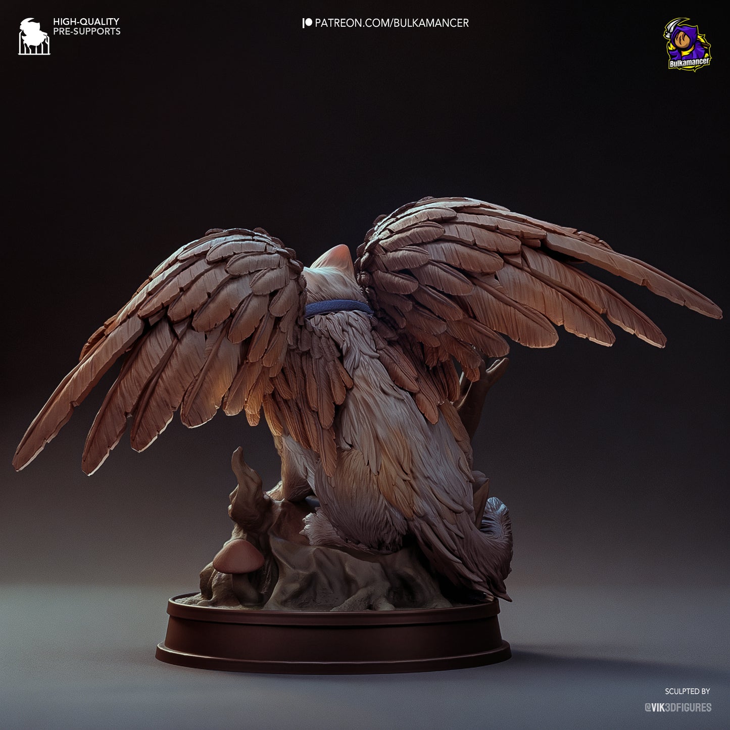 Baldur's Gate 3 - Winged Cat Tara