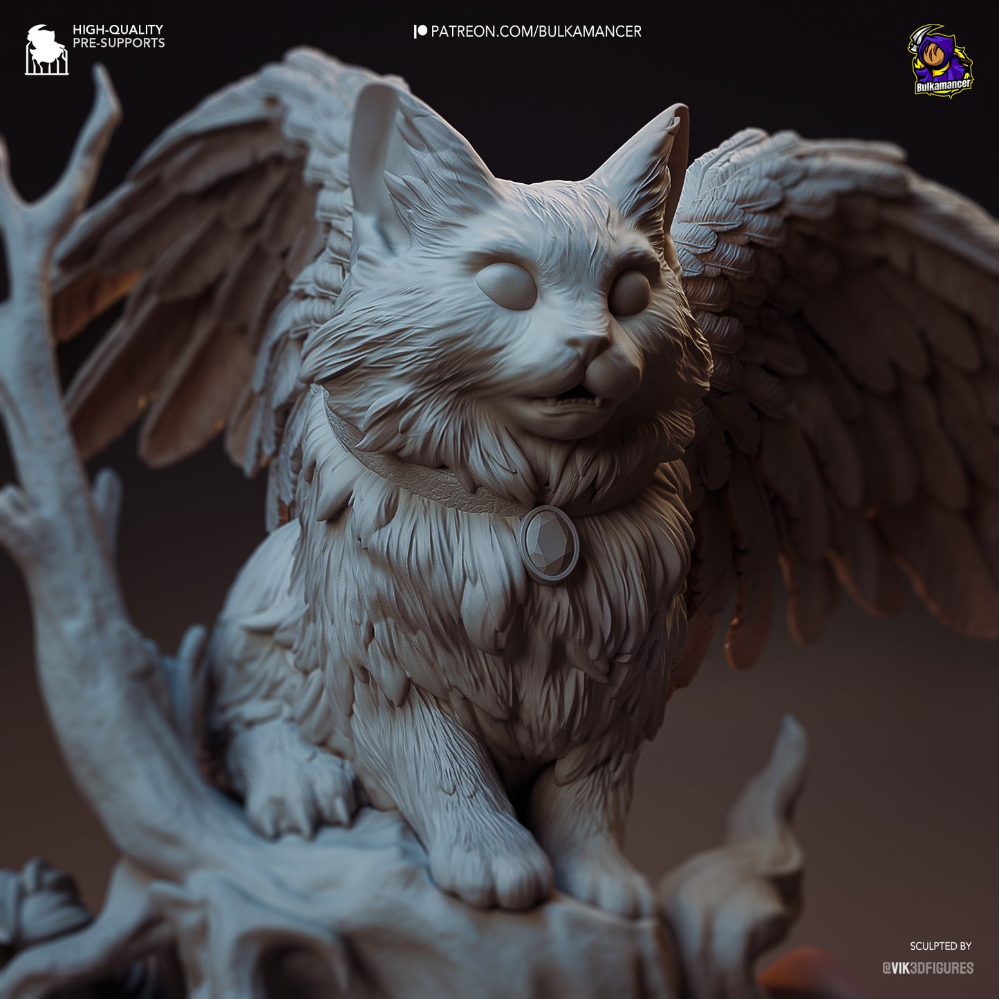 Baldur's Gate 3 - Winged Cat Tara