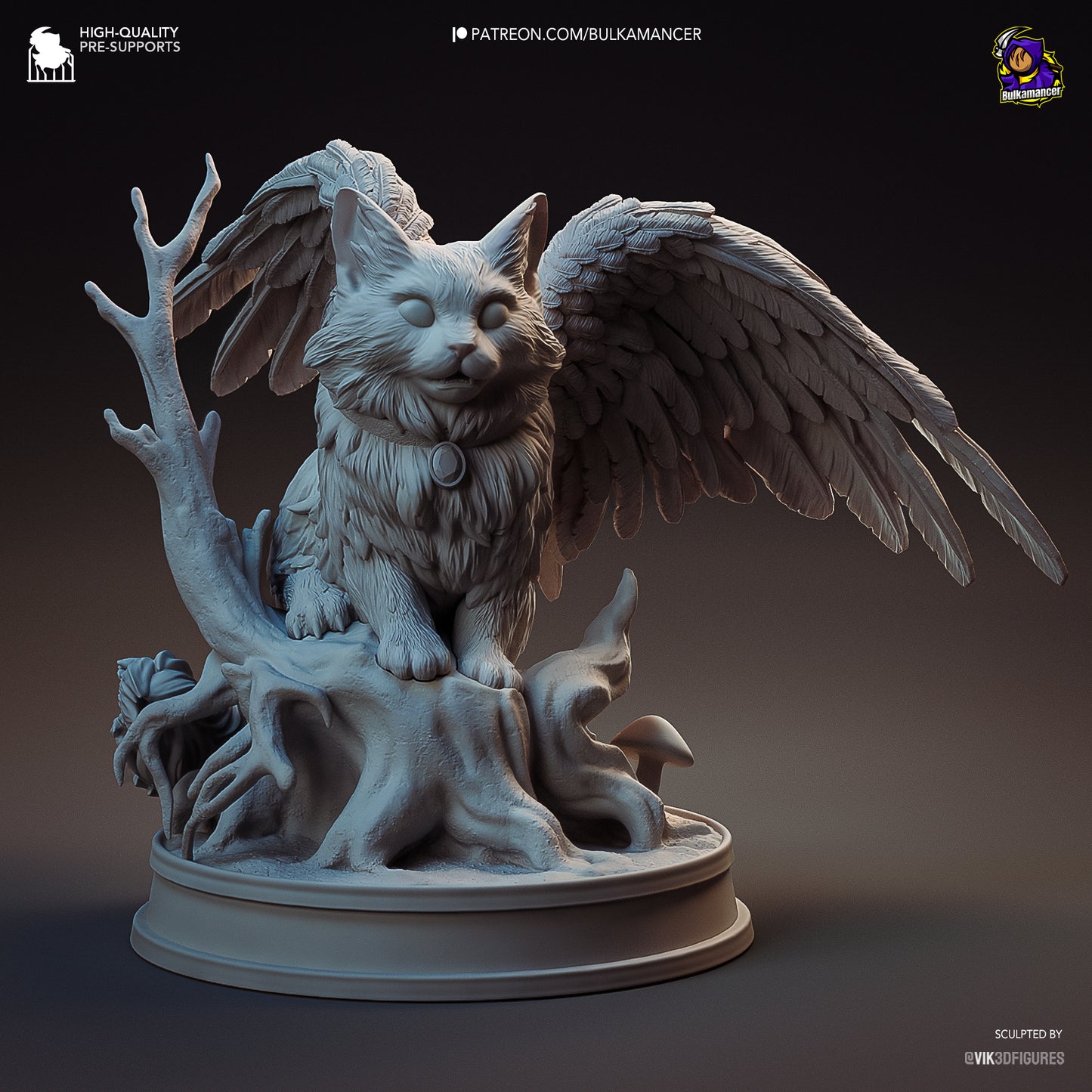 Baldur's Gate 3 - Winged Cat Tara