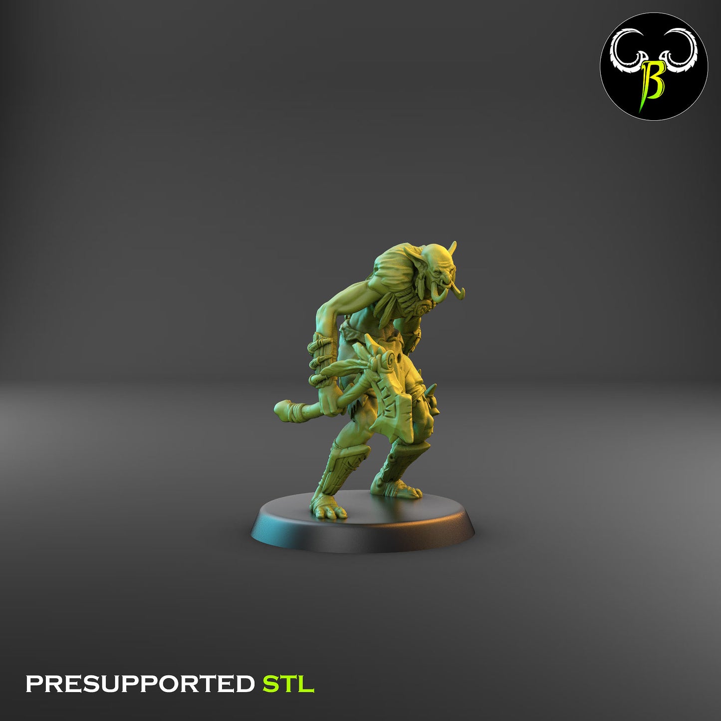 Tribe Tusks - Troll Warrior 6D