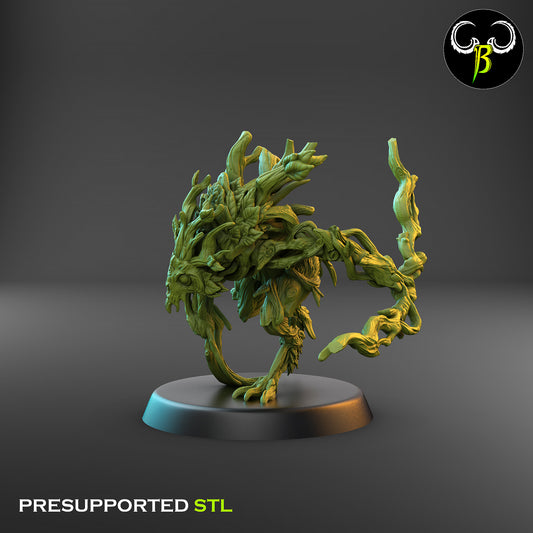 CB The Fae Wilds - Vine Spirits - Dryad - Bow - Sprinting