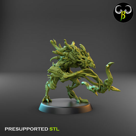 CB The Fae Wilds - Vine Spirits - Dryad - Bow - Nocked