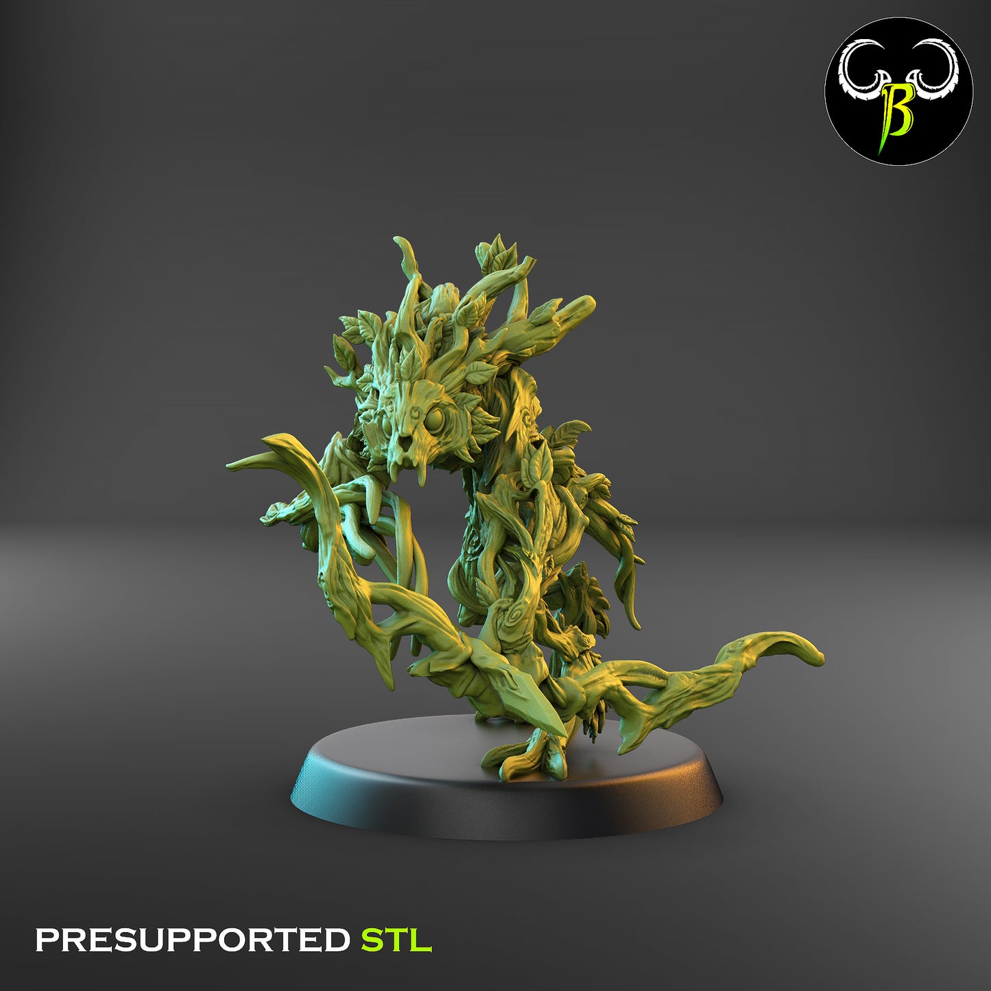 CB The Fae Wilds - Vine Spirits - Dryad - Bow - Nocked