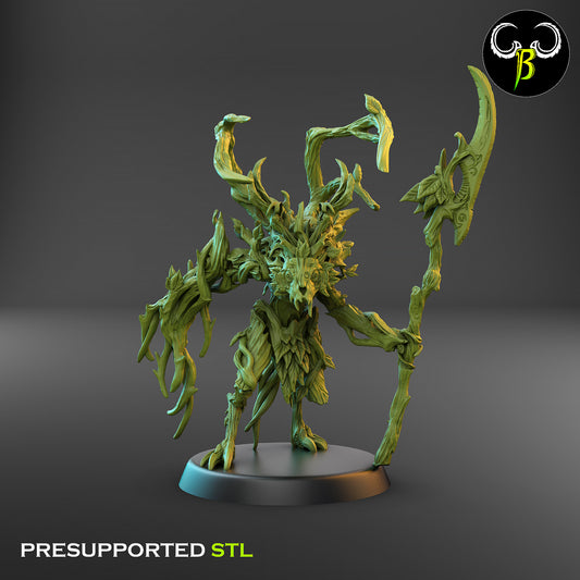 CB The Fae Wilds - Vine Spirits - Dryad - Champ - Caster - staff