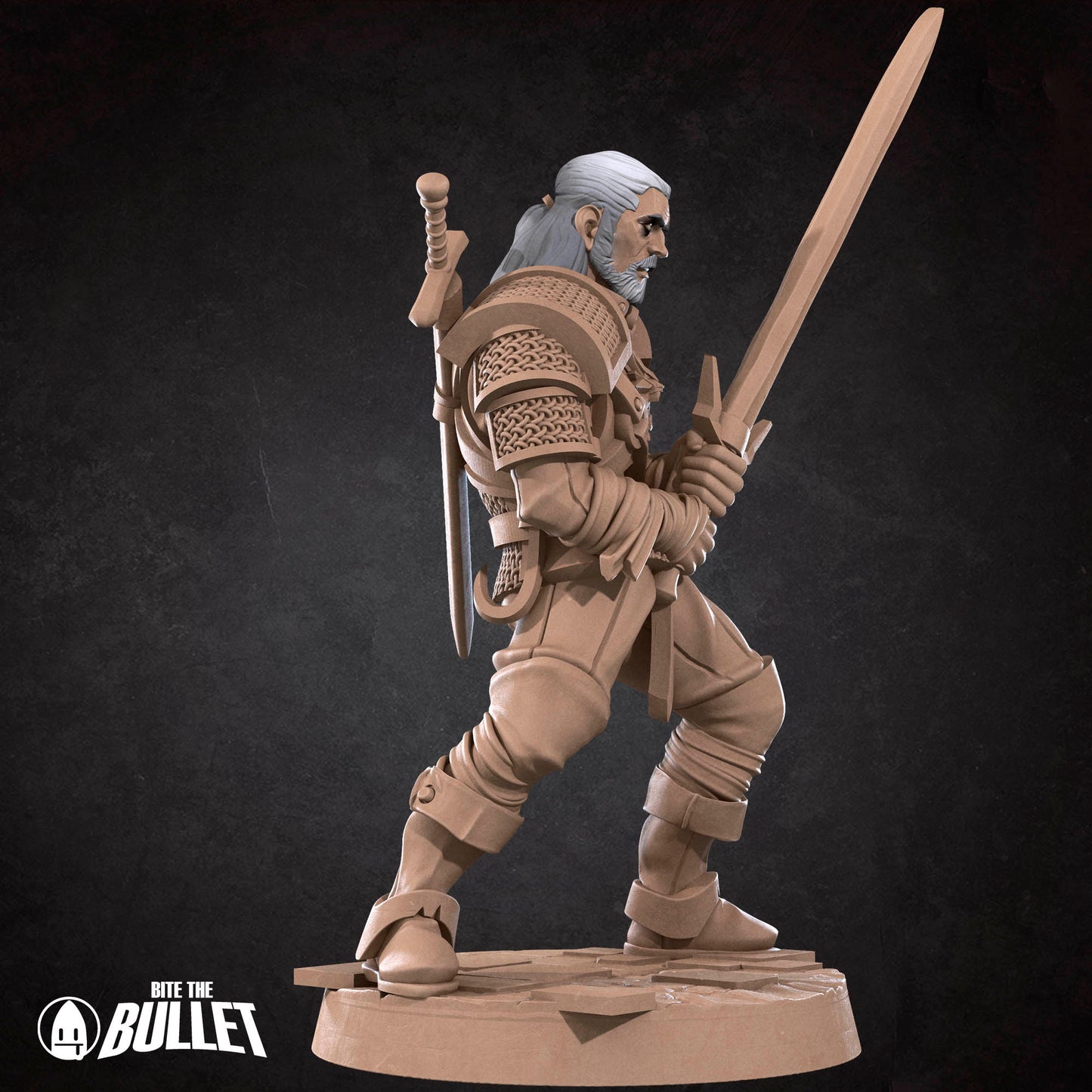Male Bounty Hunter - The White Wolf