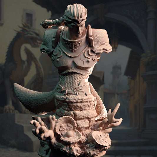 Triton Paladin Bust