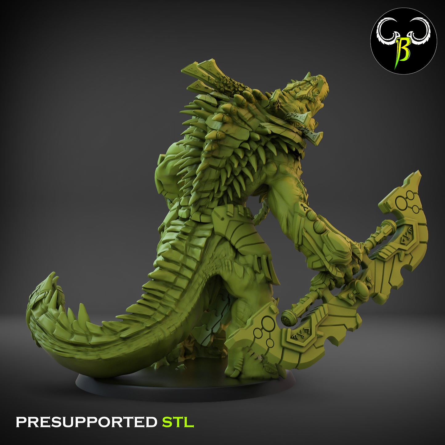 CB Anceint Sun Lord - Giant Lizard Man