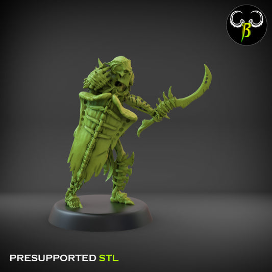 CB Marrow Knights - Boneguard Swordsman with Shield 5