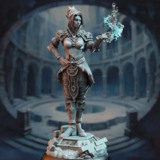 Half-elf Psionic mage