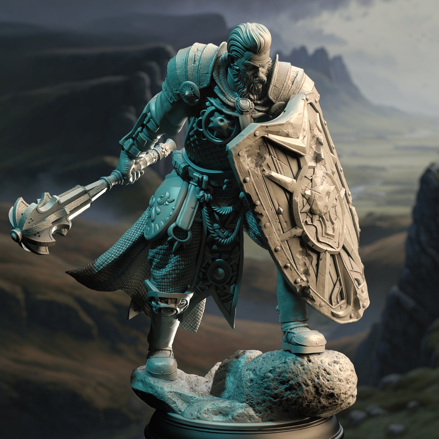 Champion of the radiant Dawn - arkeus - male Paladin