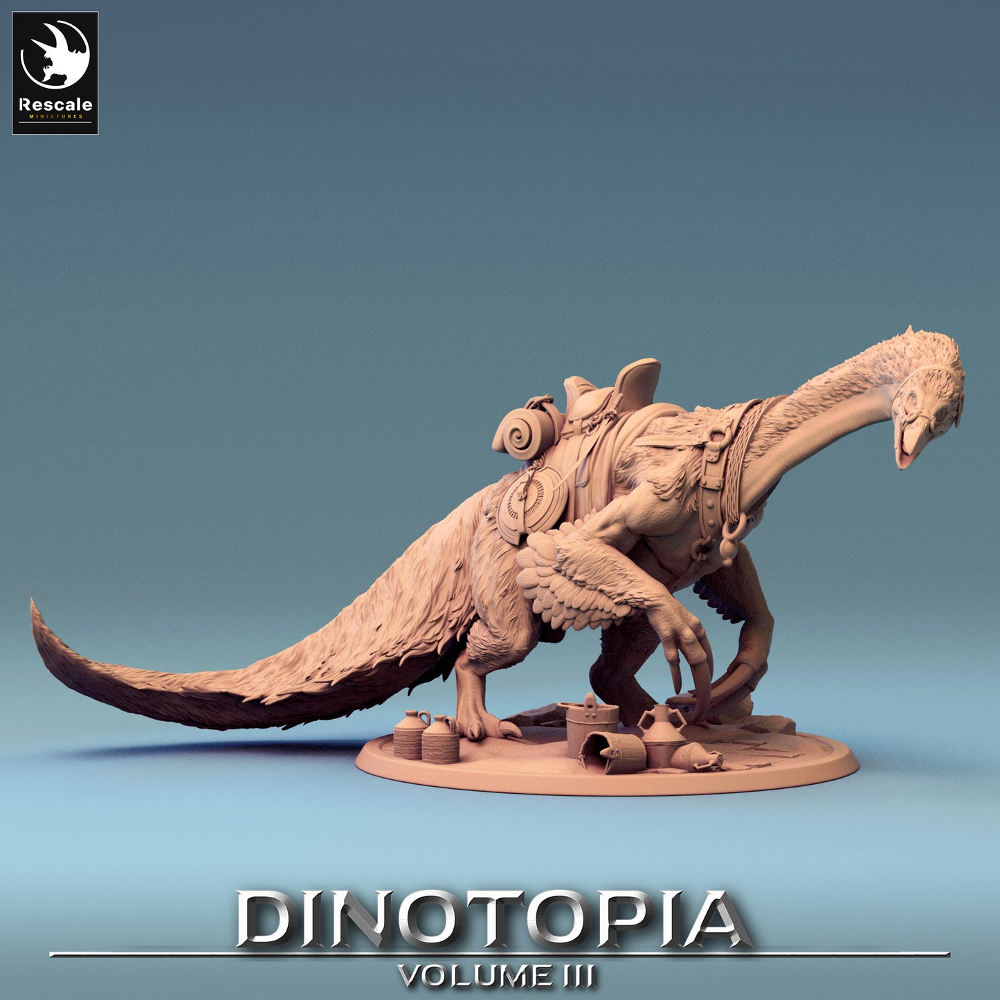 Dinotopia - Theri - Saddle - Drink