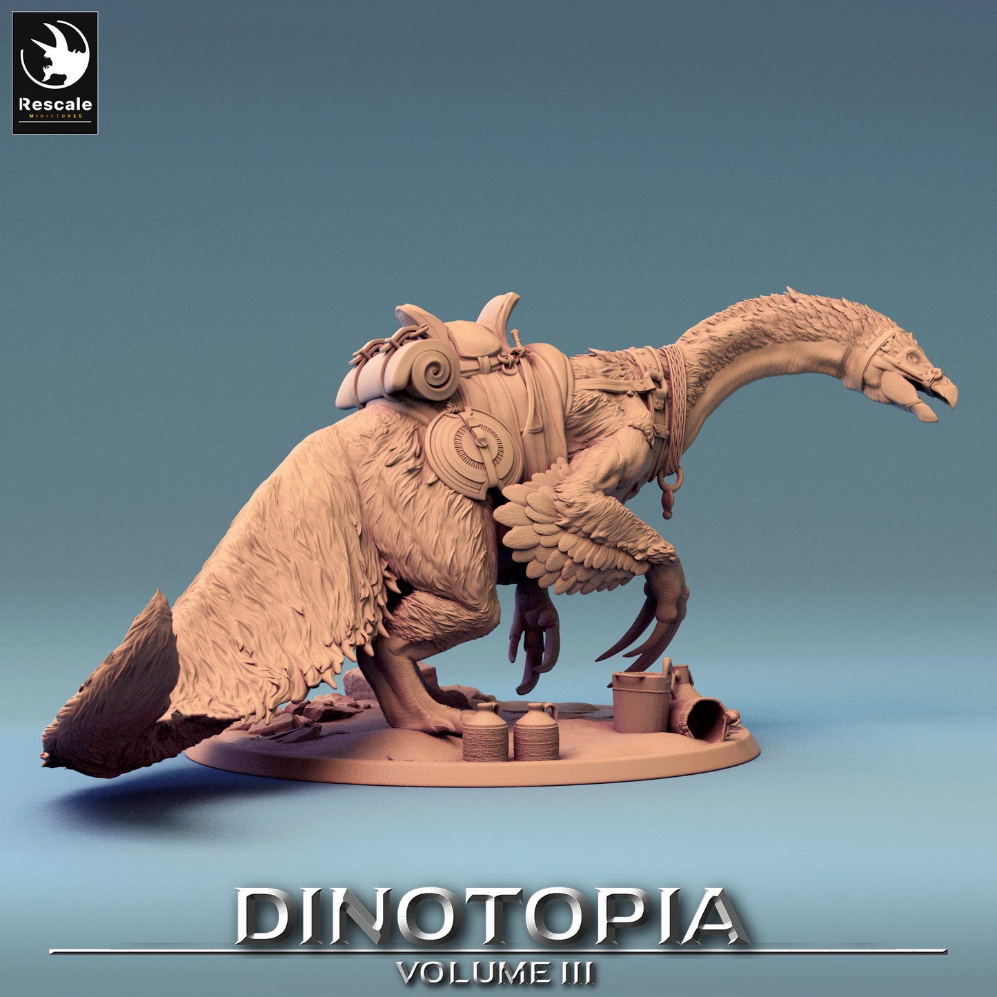 Dinotopia - Theri - Saddle - Drink