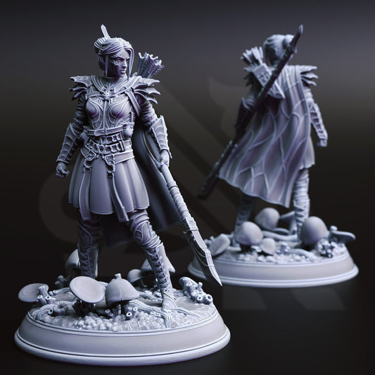Female Drow Hunter - Drow Soldier 2
