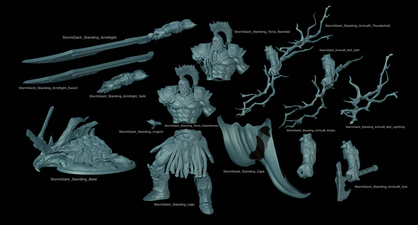 Storm Giant King - WarLord - Stance - Jotun