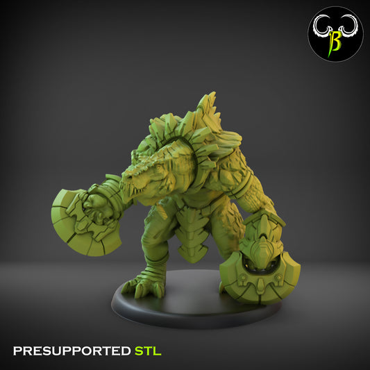 CB Sunscale Brawler - Lizard man - Sauranid 1
