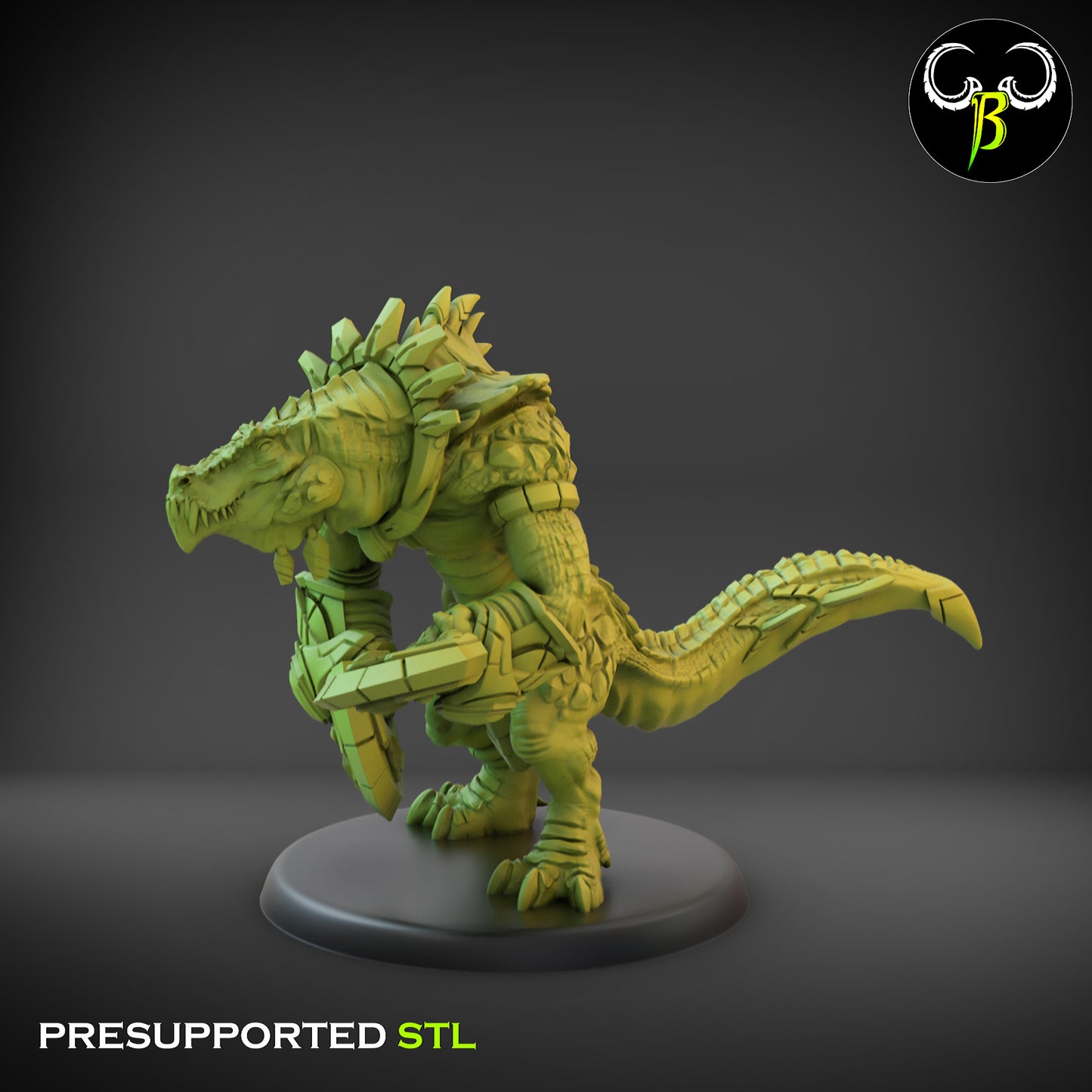 CB Sunscale Brawler - Lizard man - Sauranid 5