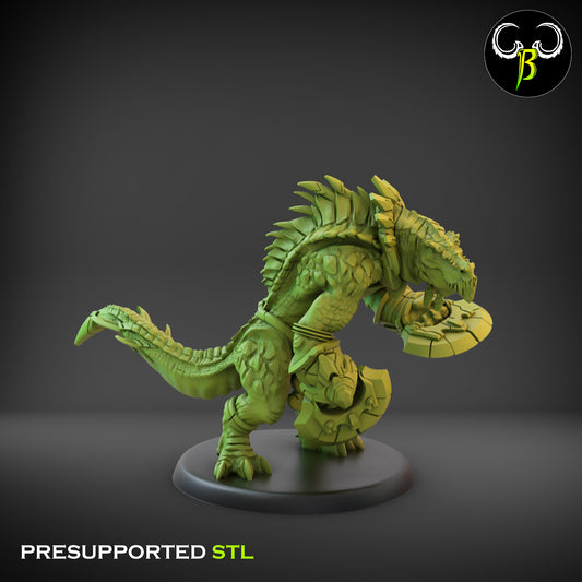 CB Sunscale Brawler - Lizard man - Sauranid 5