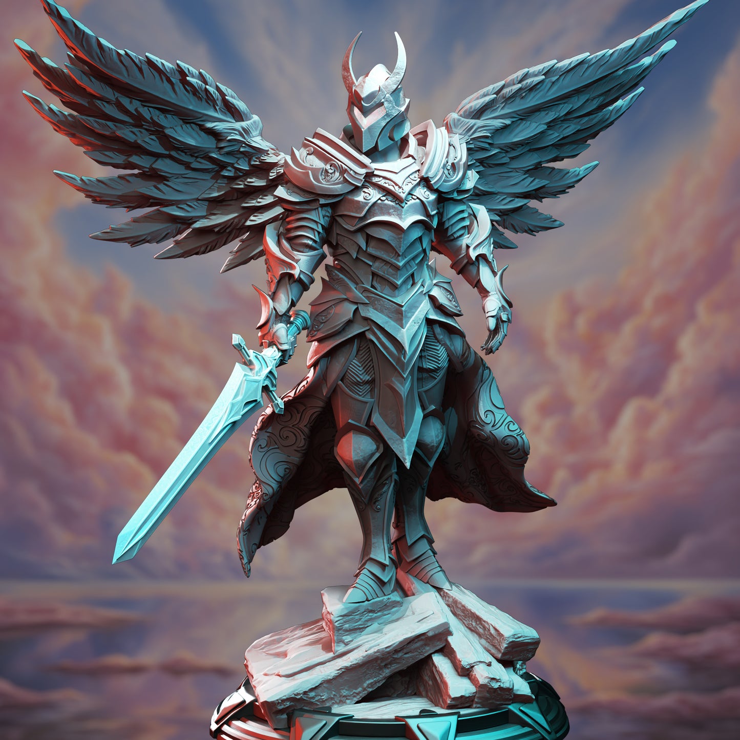 Assamar paladin with Wings - Syelros - Angel