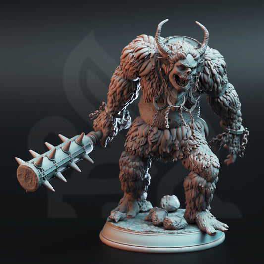 Snow Troll 1 - Spiked Maul
