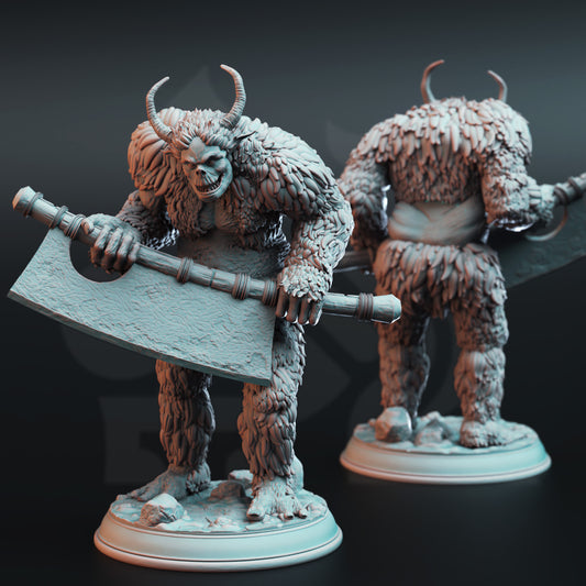 Snow Troll 3 - Cleaver Axe