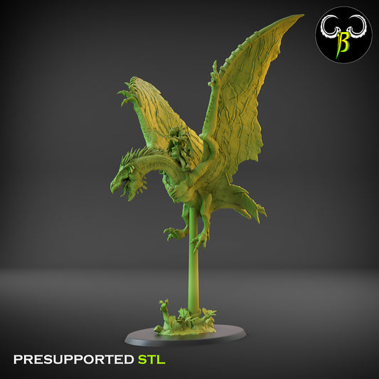 CB Pterodactyl Rider - Lizard man - Sauranid (A)