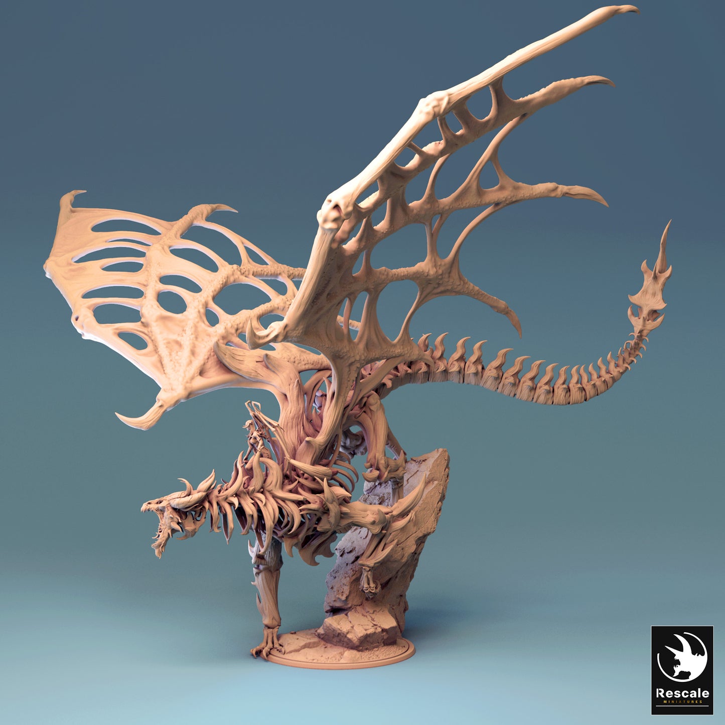 Zombie Dragon - Dracolich With Queen of Blades