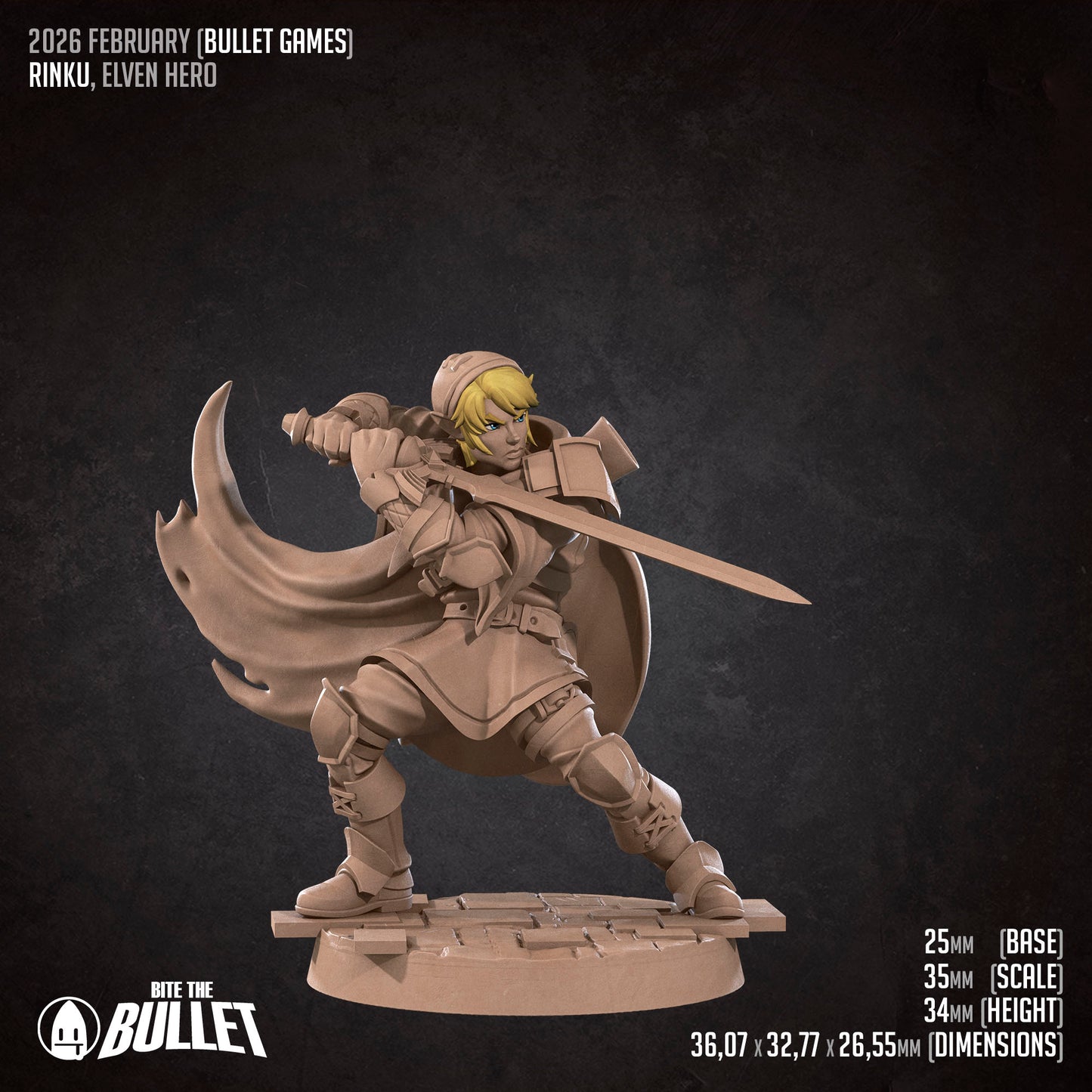 Male Elf Fighter - Rinku