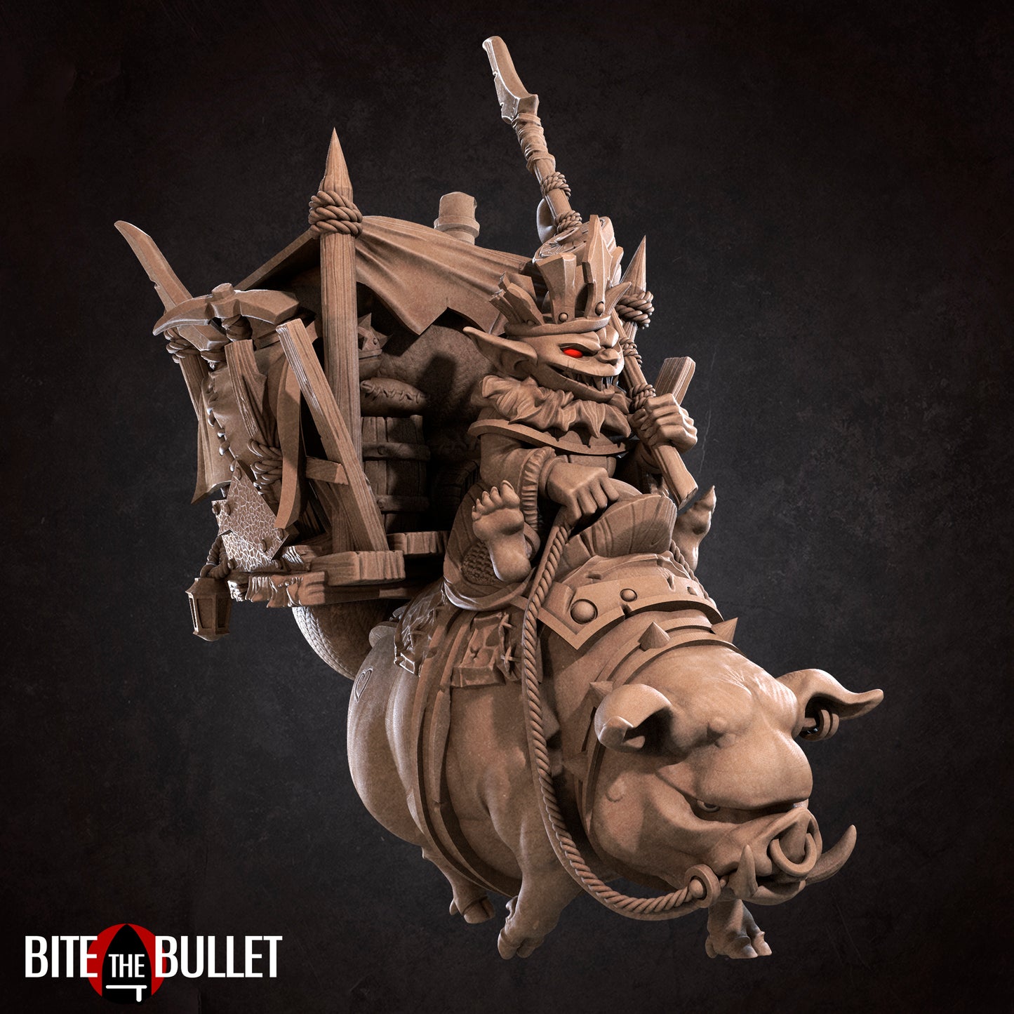 Goblin Warboss on Pig Mount