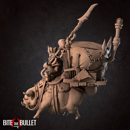 Goblin Warboss on Pig Mount