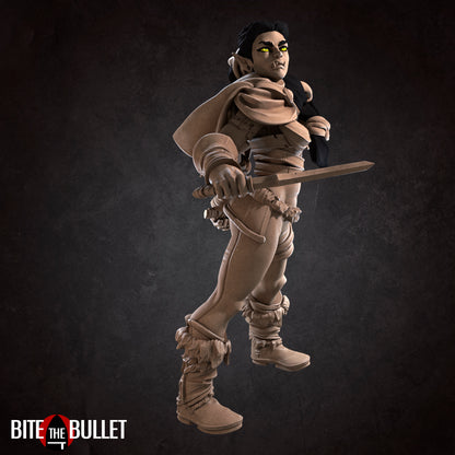 Female Half-Orc Warrior