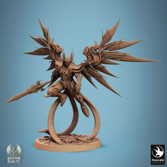 Aurelian Skyblade - Spear With helmet